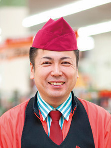 食品部店長　間所　俊二